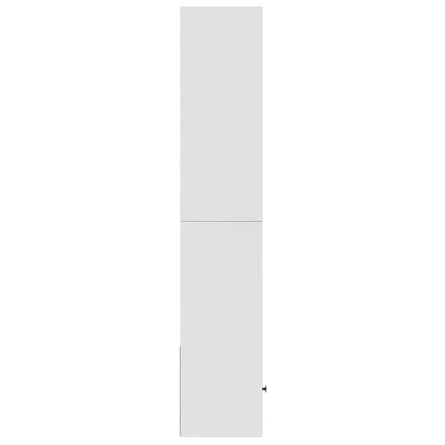 Bibliothèque blanc 40x36x189 cm bois d'ingénierie - 4