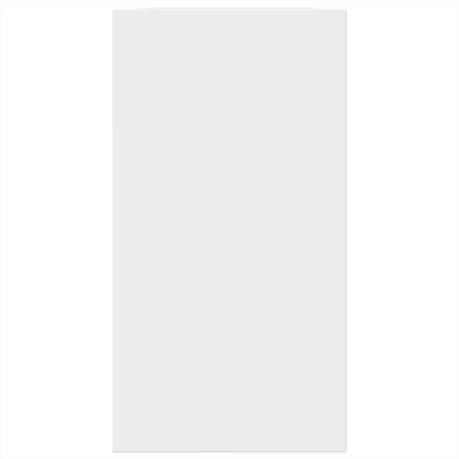 Armoire de lavabo blanc 63x29x55 cm bois d'ingénierie - 6