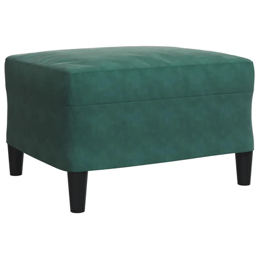 Ensemble de canapés 3 pcs avec coussins et traversins velours - 6