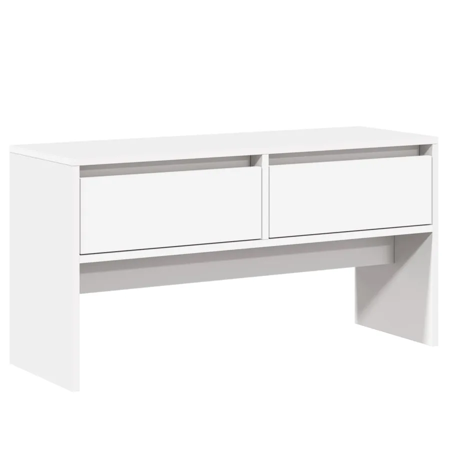 Ensemble de meubles de couloir 4 pcs blanc bois d'ingénierie - 6