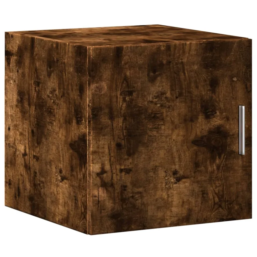 Armoire de rangement mince chêne fumé 40x42,5x225 cm - 5