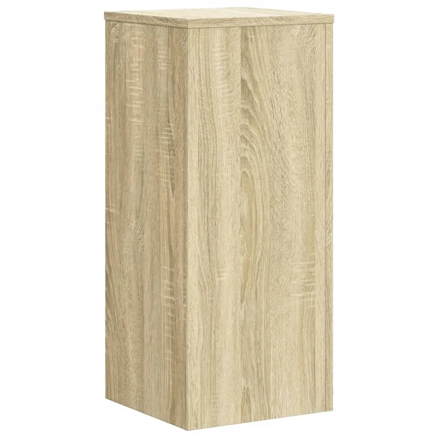 Supports pour plantes 2 pcs chêne sonoma bois d'ingénierie - 3