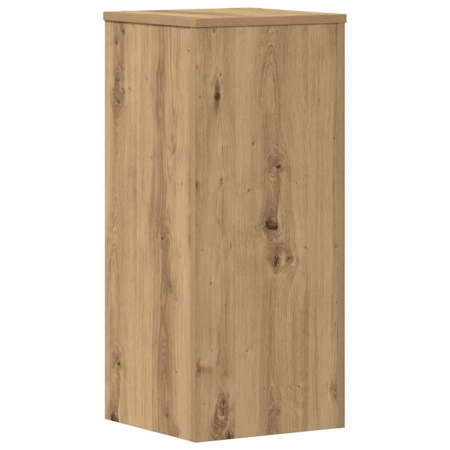 Supports pour plantes 2 pcs chêne artisanal bois d'ingénierie - 3