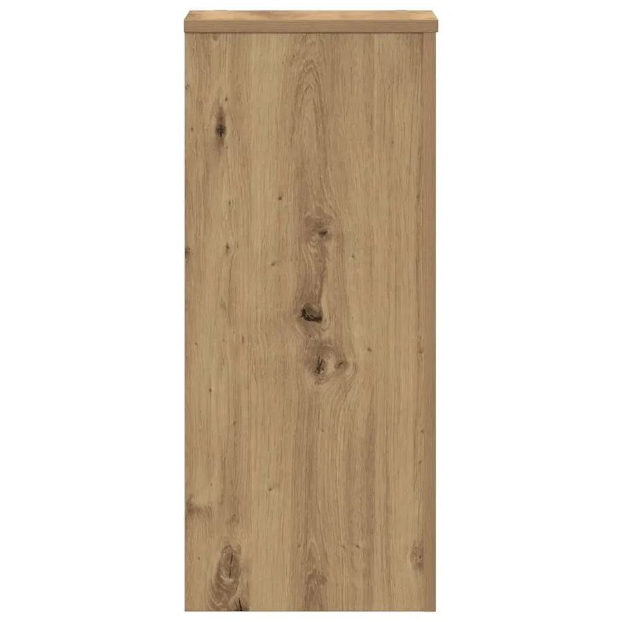 Supports pour plantes 2 pcs chêne artisanal bois d'ingénierie - 4