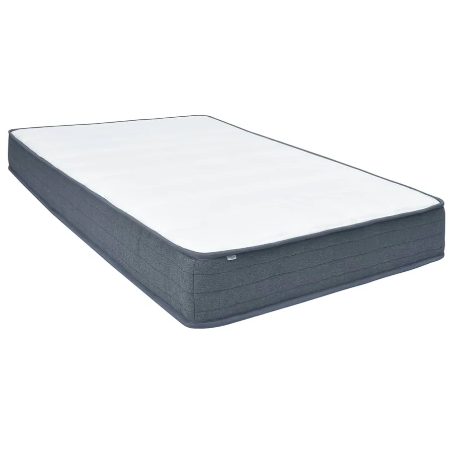 Matelas de sommier à lattes 190x140x20 cm mi-doux tissu