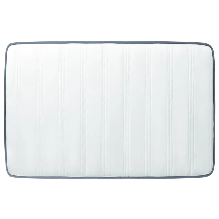 Matelas de sommier à lattes 190x140x20 cm mi-doux tissu - 5