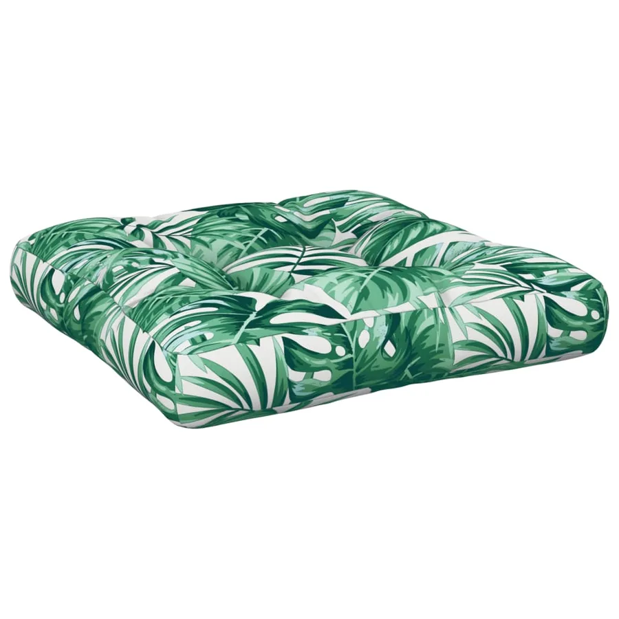 Coussins de palette lot de 2 motif de feuilles tissu - 4