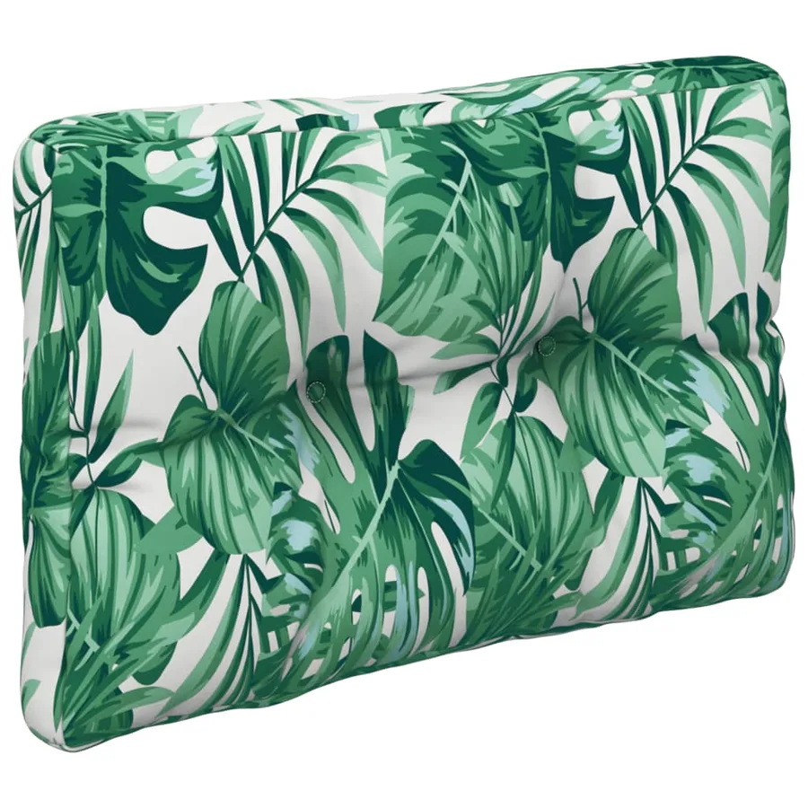 Coussins de palette lot de 2 motif de feuilles tissu - 5