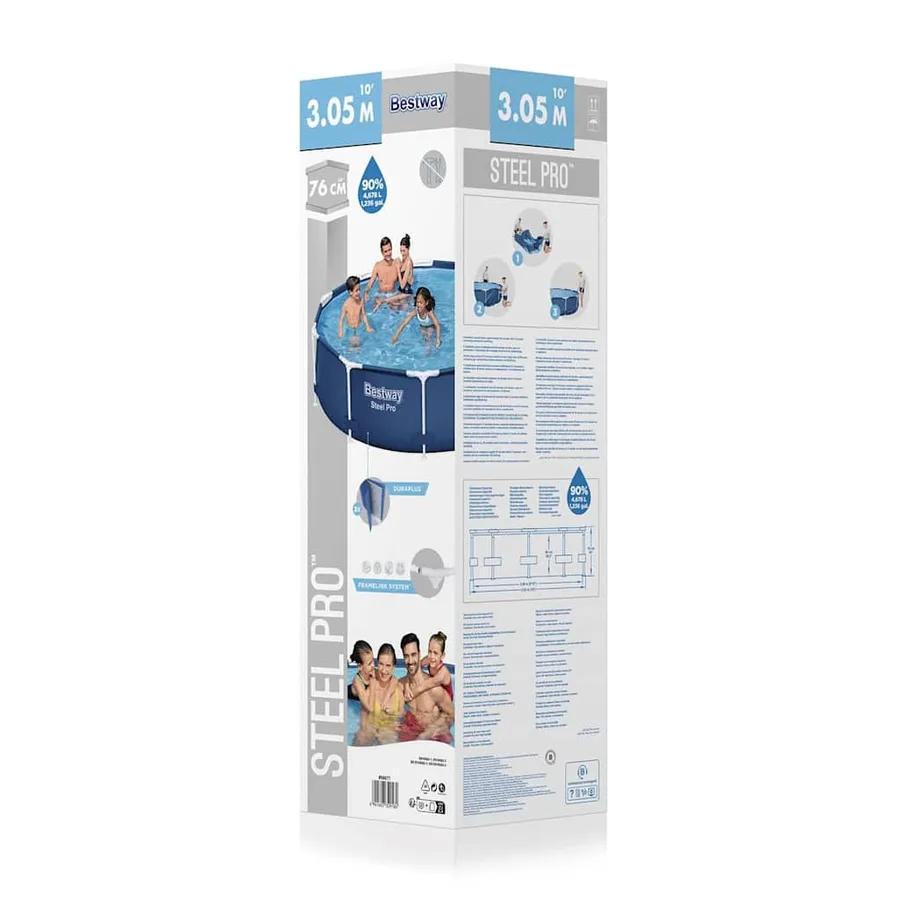 Bestway Piscine Steel Pro 305x76 cm - 5