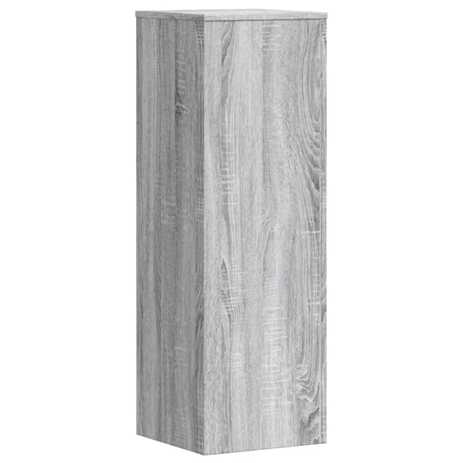 Supports pour plantes 2 pcs sonoma gris bois d'ingénierie - 5