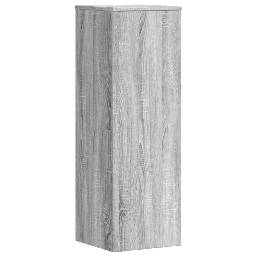 Supports pour plantes 2 pcs sonoma gris bois d'ingénierie - 6