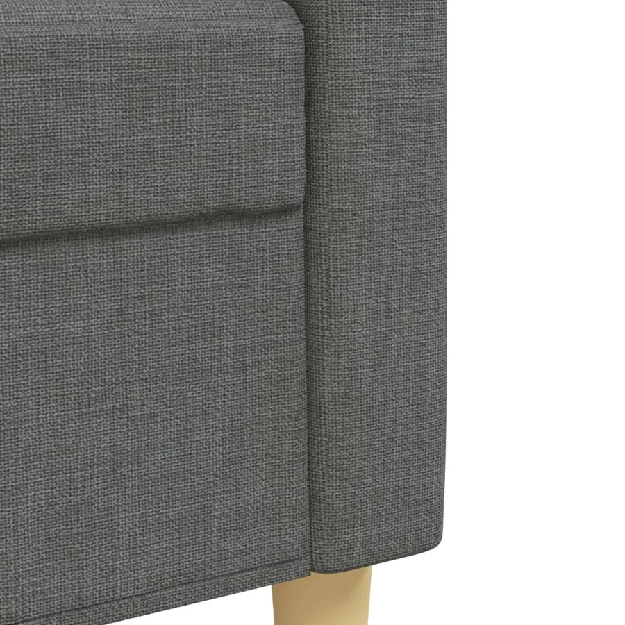 Ensemble de canapés 3 pcs repose-pied et coussins décoratifs - 8