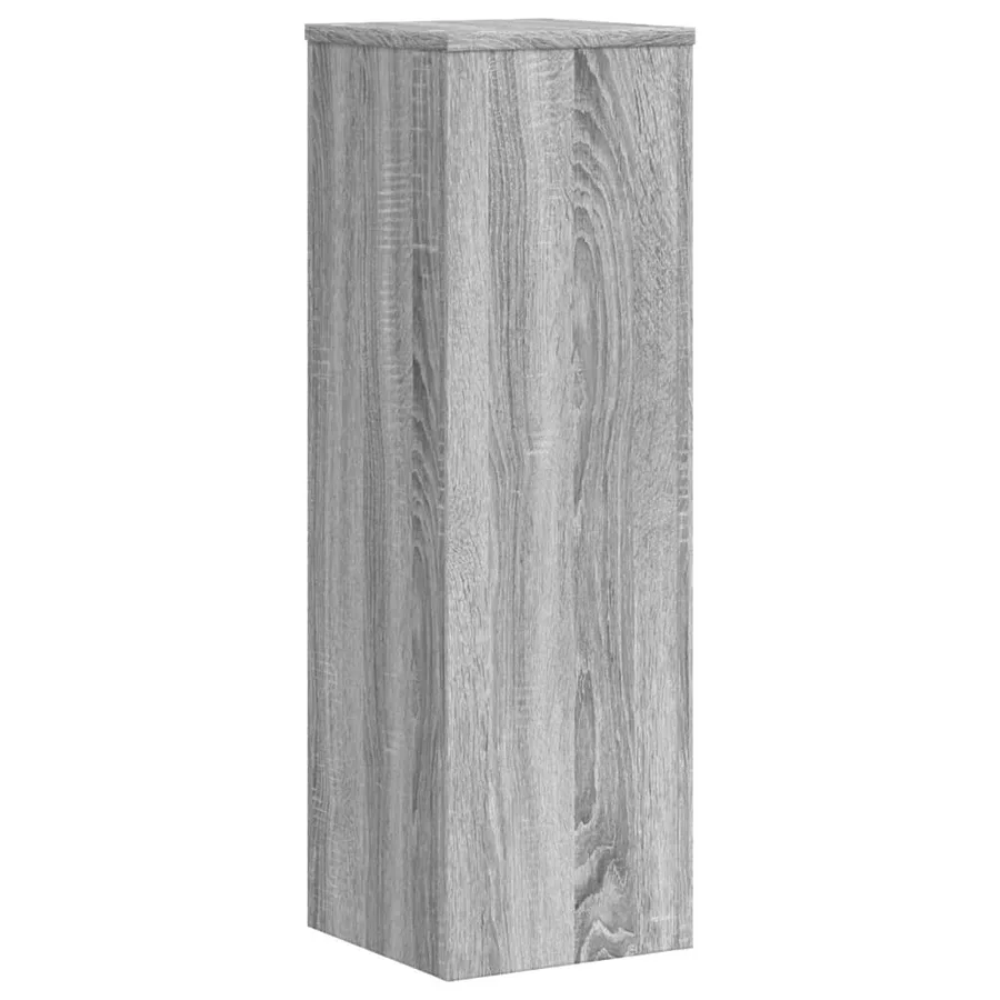 Supports pour plantes 2 pcs sonoma gris bois d'ingénierie - 5