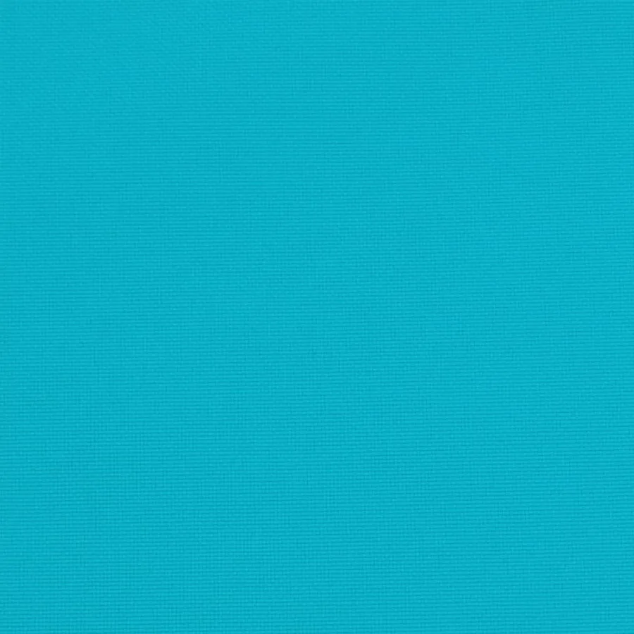 Coussin de palette turquoise 50x50x12 cm tissu - 9