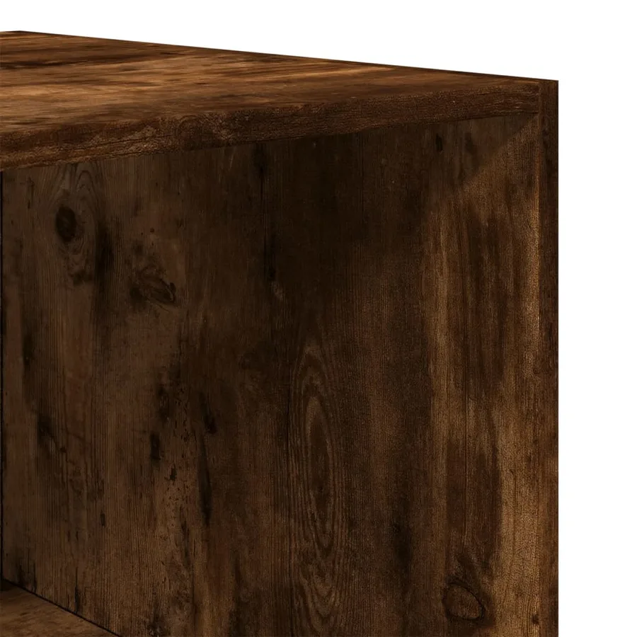 Garde-robe chêne fumé 50x50x200 cm bois d'ingénierie - 7
