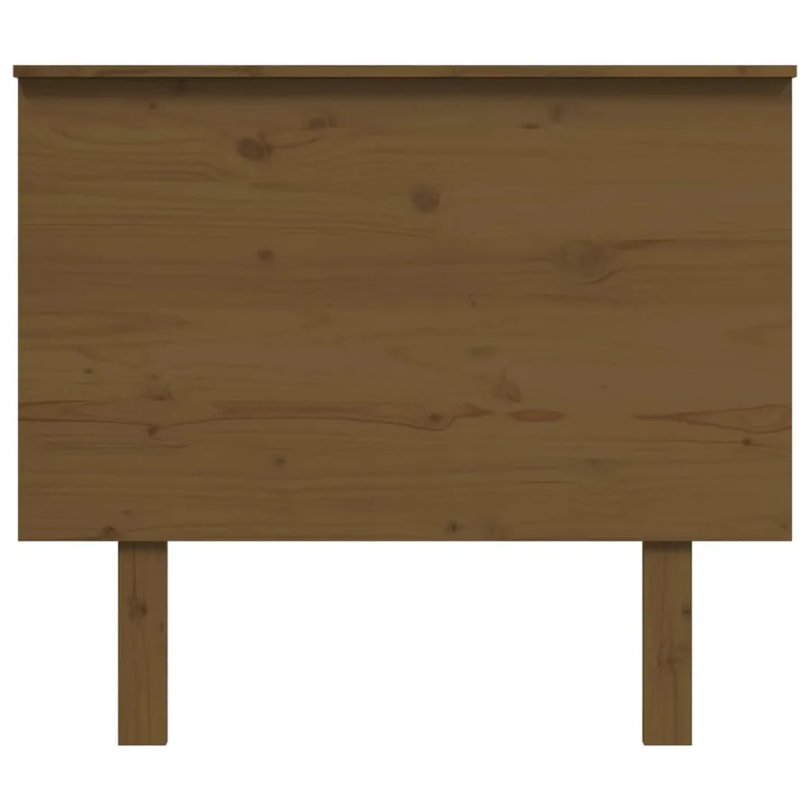 Tête de lit Marron miel 94x6x82,5 cm Bois massif de pin - 3
