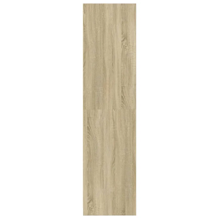 Garde-robe chêne sonoma 80x50x200 cm bois d'ingénierie - 5