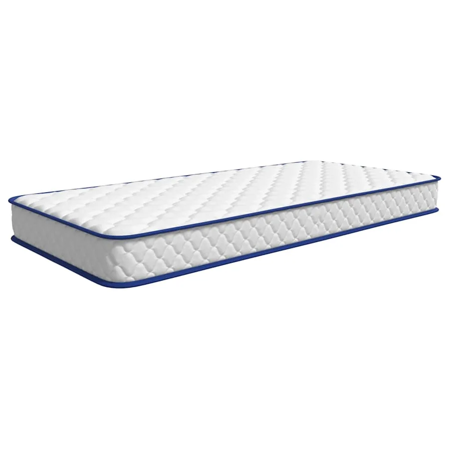 Matelas en mousse à mémoire de forme blanc 80x160x17 cm doux - 3