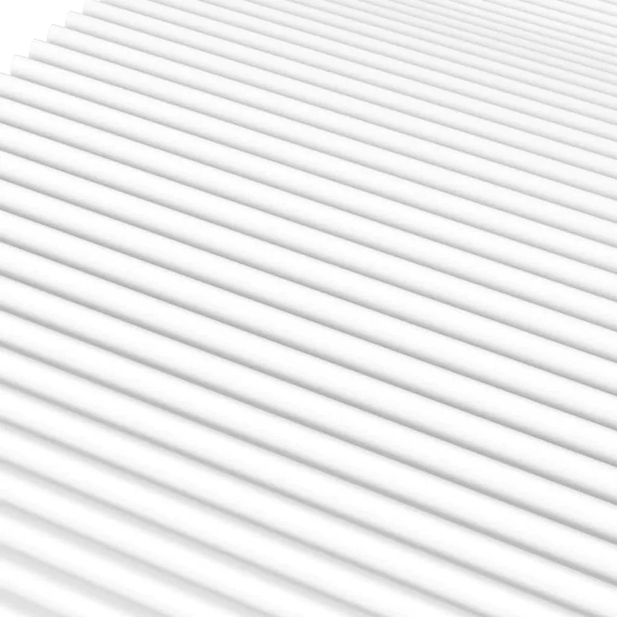 Matelas en mousse pour enfants blanc 80x160 cm dureté H2 H3 - 6