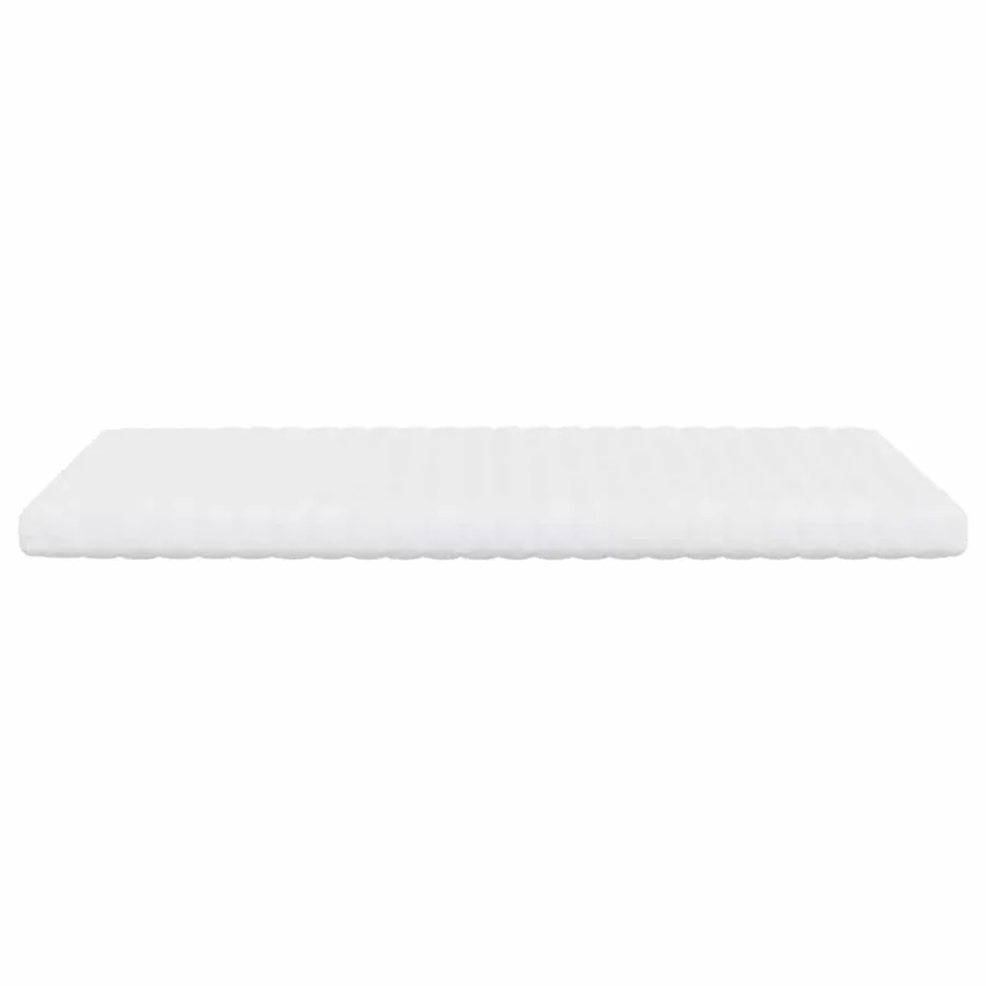 Matelas en mousse blanc 120x210 cm 7 zones dureté 20 ILD - 4