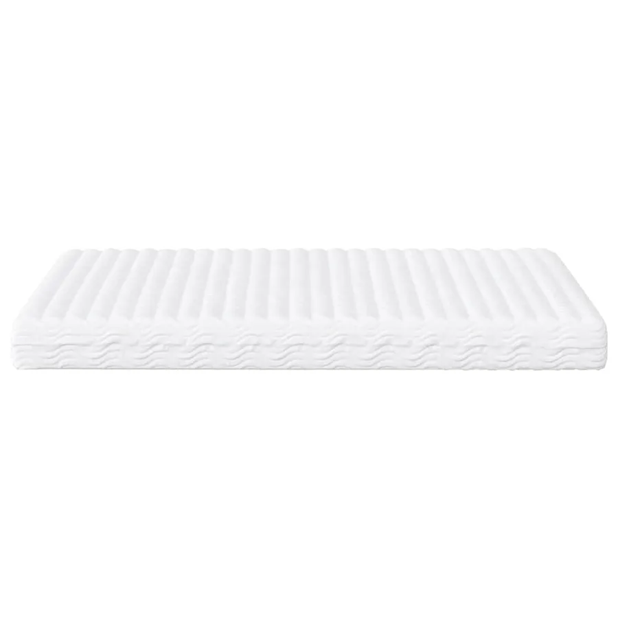 Matelas en mousse blanc 200x210 cm dureté H2 H3 - 4