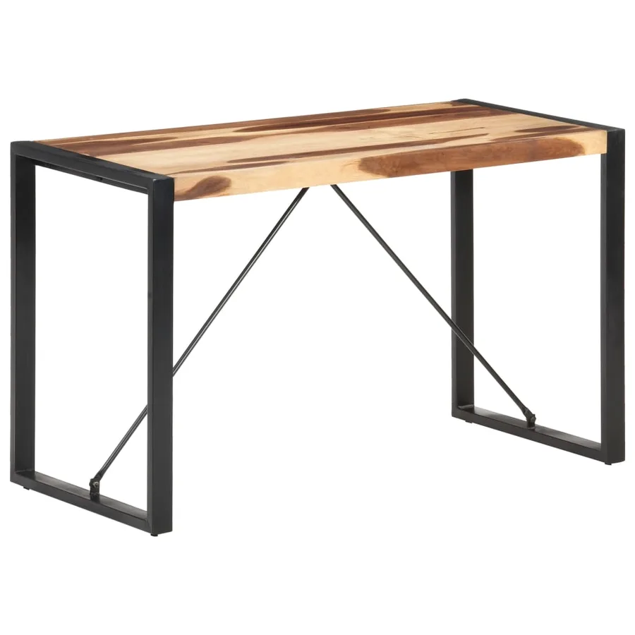 Table à manger 120x60x75 cm Bois massif - 7