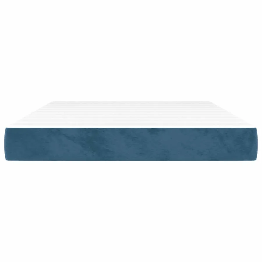 Matelas à ressorts ensachés 140 x 210 cm Bleu foncé - 3