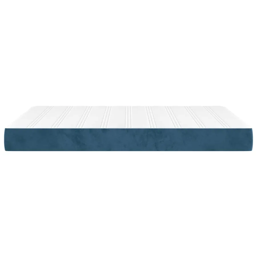 Matelas à ressorts ensachés 140 x 210 cm Bleu foncé - 4