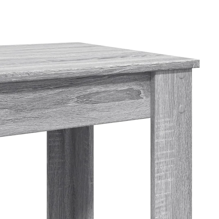 Table de bar sonoma gris 102x50x103,5 cm bois d'ingénierie - 7