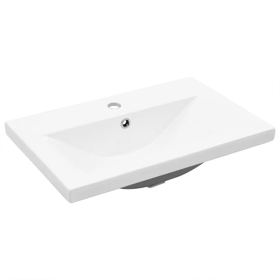 Ensemble de meubles de salle de bain 2 pcs gris béton - 7