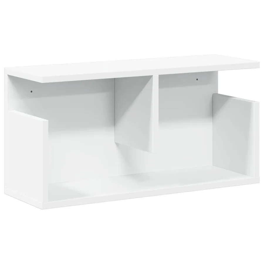 Armoire murale 60x20x30 cm blanc bois d'ingénierie - 2