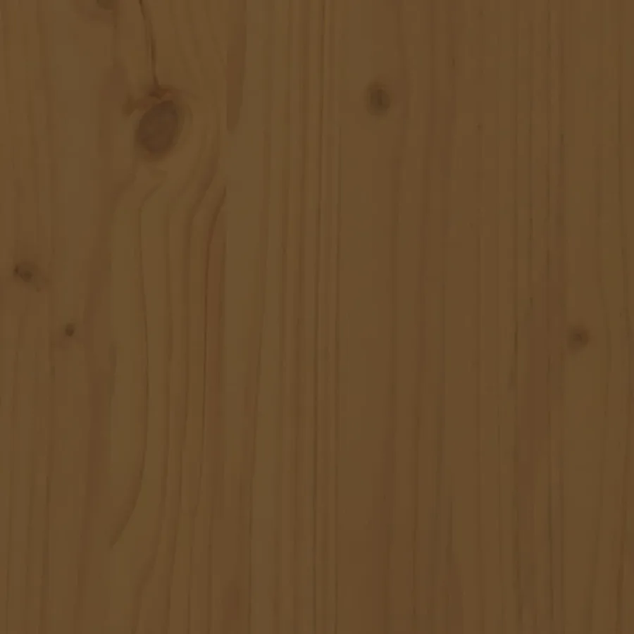 Armoires murales 2pcs Marron miel 45x30x35cm Bois de pin massif - 12