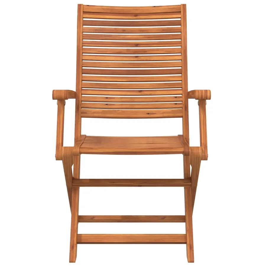 Chaises pliantes de jardin avec accoudoir lot de 2 - 4