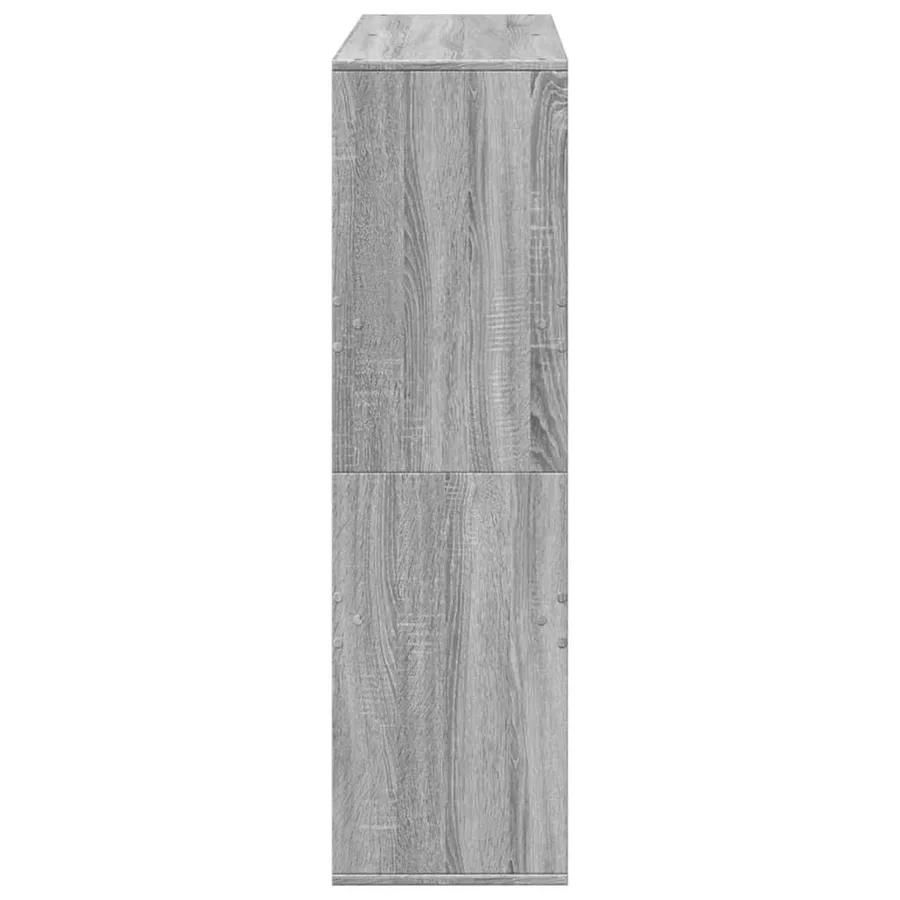 Cloison de séparation sonoma gris 100x33x115 cm bois ingénierie - 5