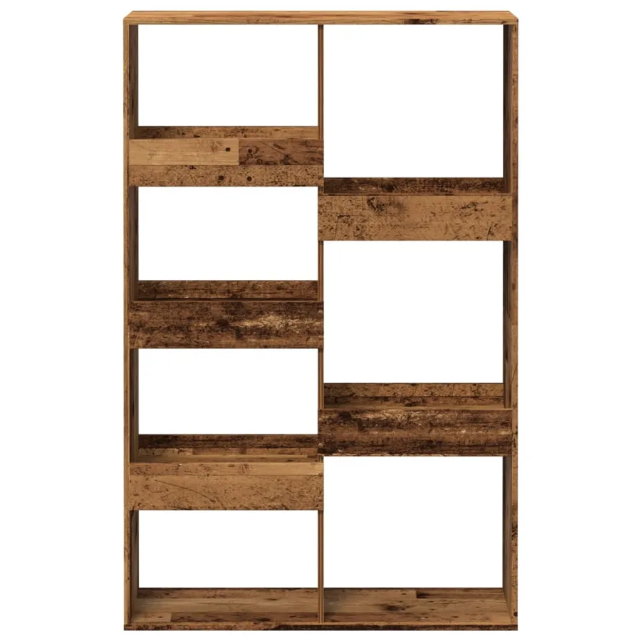 Bibliothèque vieux bois 100x33x155,5 cm bois d'ingénierie - 4