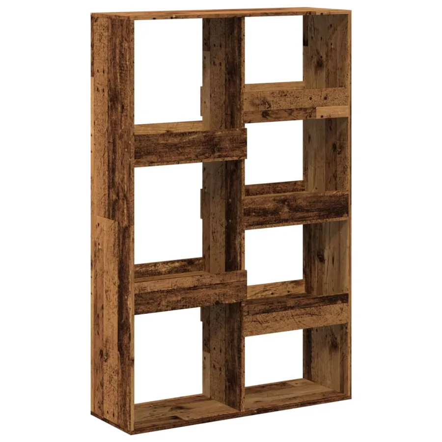 Bibliothèque vieux bois 100x33x155,5 cm bois d'ingénierie - 6