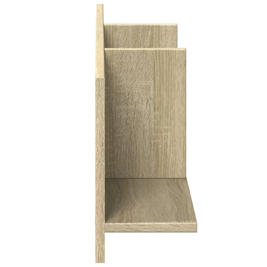 Armoire murale 100x16,5x30 cm chêne sonoma bois d'ingénierie - 5