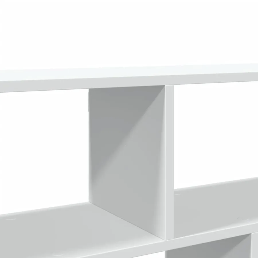 Étagère murale blanc 100x25x50 cm bois d'ingénierie - 8