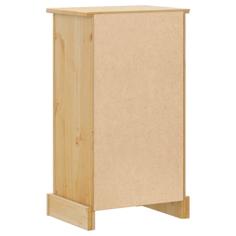 Armoire de salle de bain Corona 45x33x80 cm bois de pin massif - 7