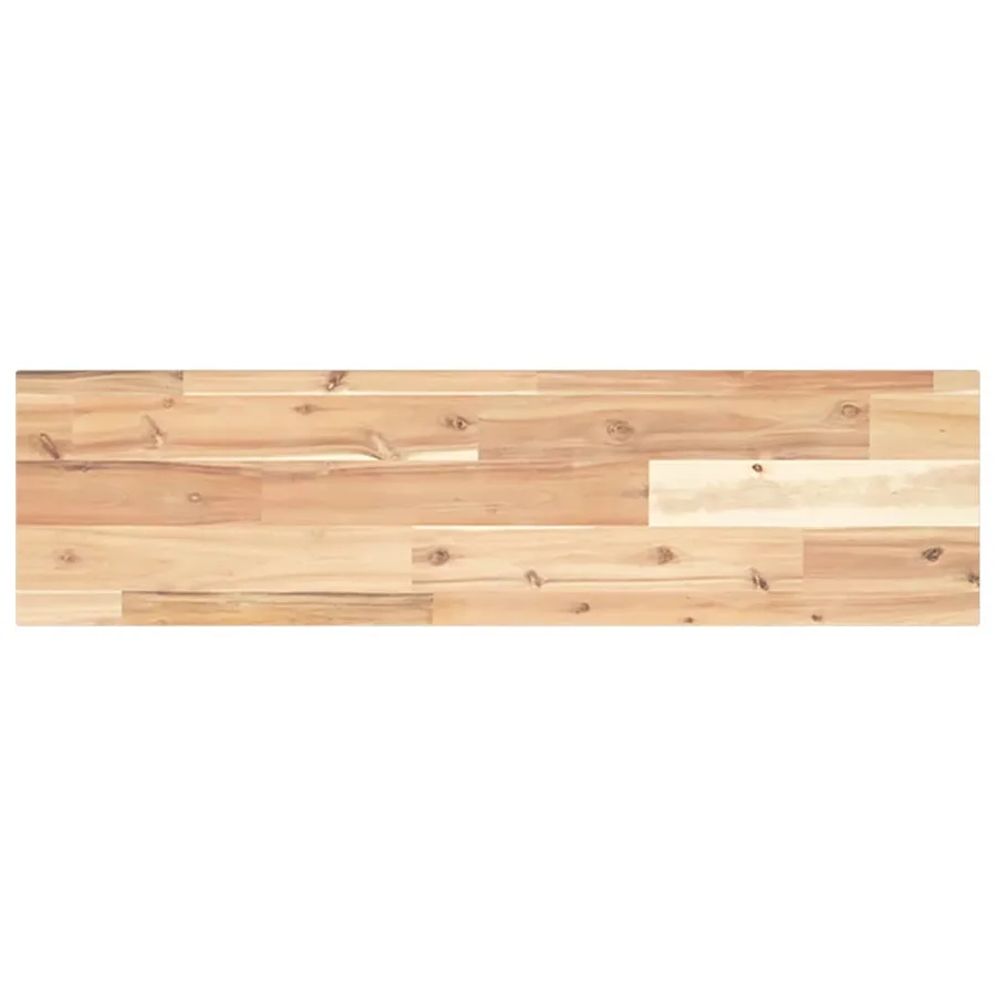 Étagères flottantes 3 pcs 100x20x2 cm acacia massif non traité - 7