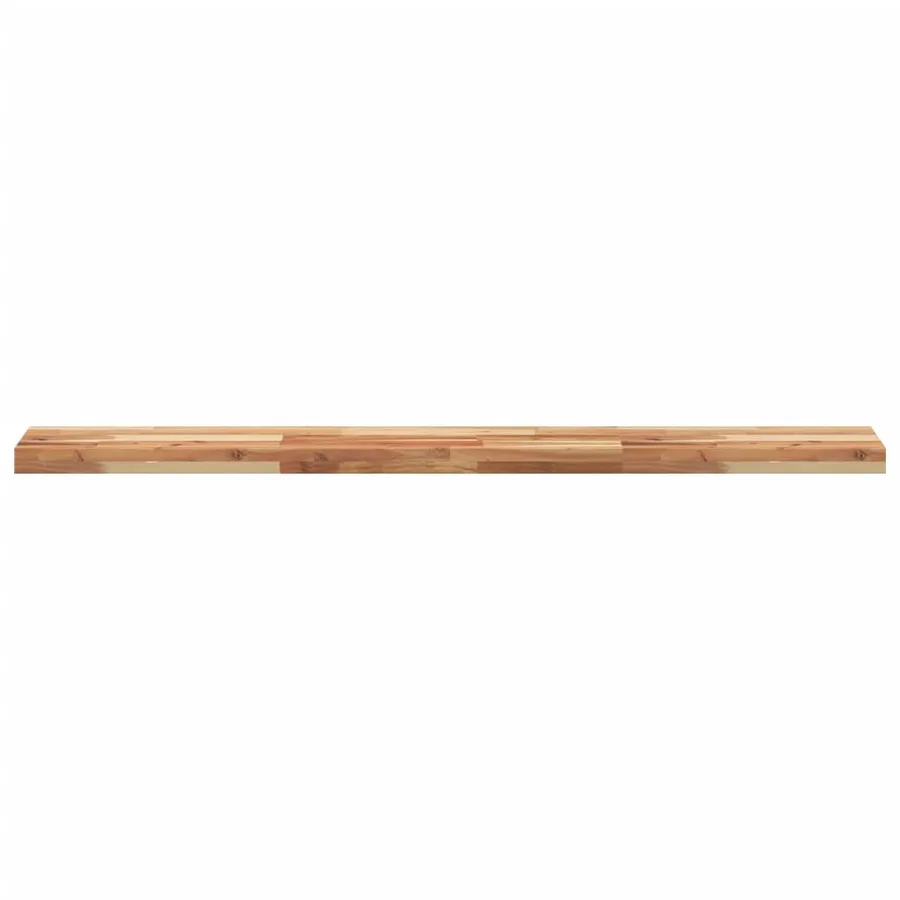 Étagères flottantes 3 pcs 140x20x4 cm acacia massif à l'huile - 4