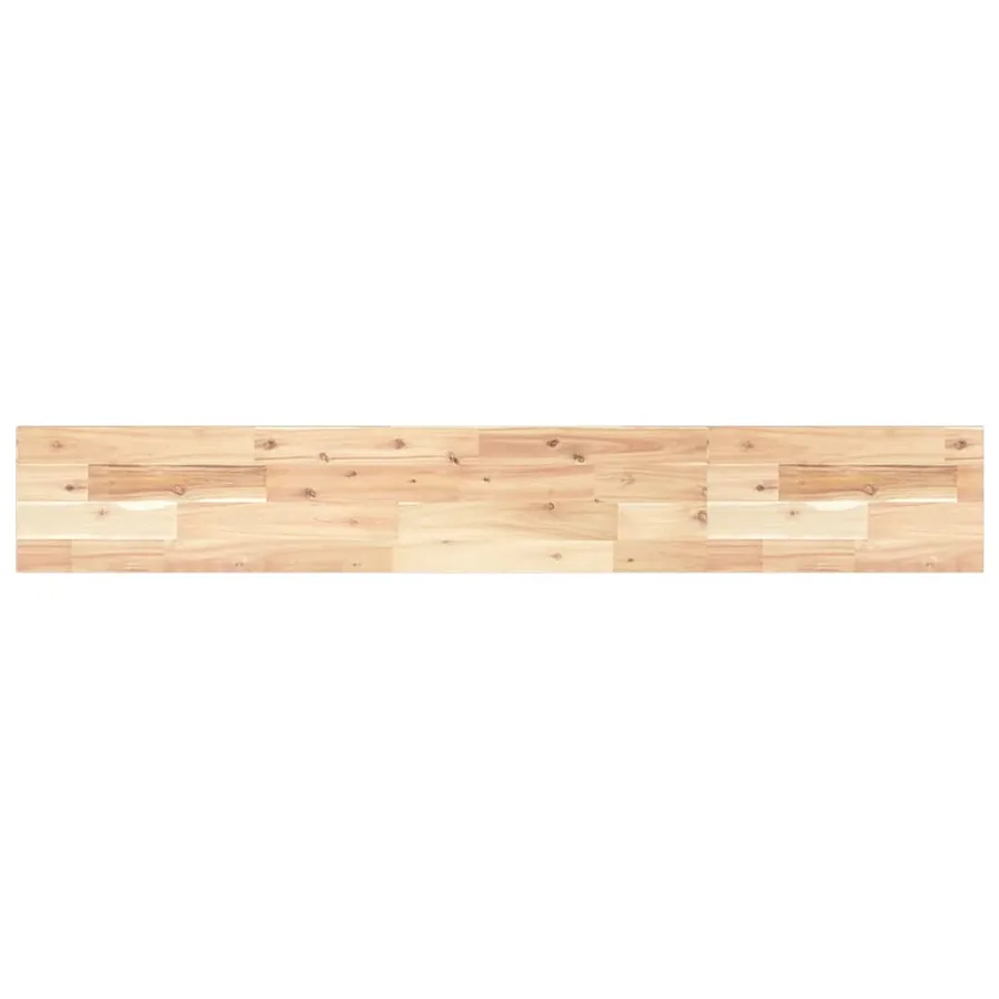 Étagères flottantes 4 pcs 120x20x2 cm acacia massif non traité - 7