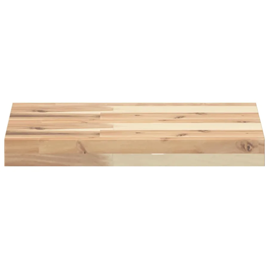 Étagères flottantes 4 pcs 60x30x4 cm acacia massif non traité - 4