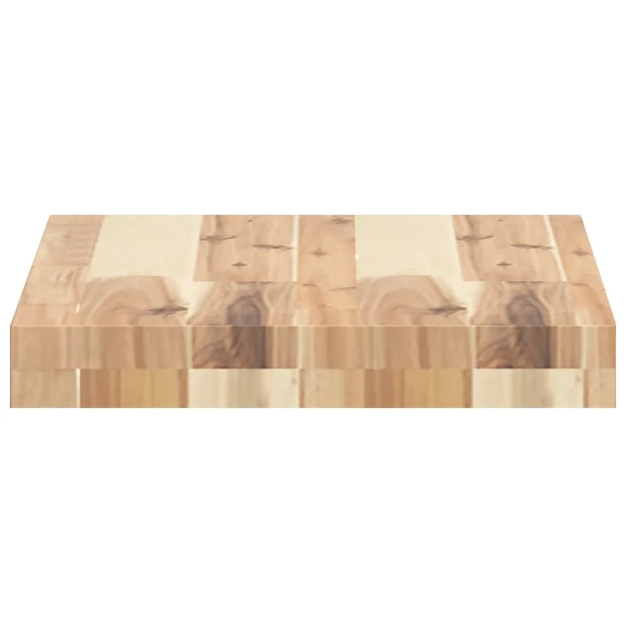 Étagères flottantes 4 pcs 60x30x4 cm acacia massif non traité - 5