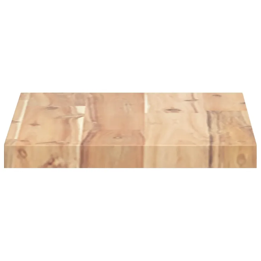 Étagères flottantes 4 pcs 60x20x2 cm acacia massif non traité - 5