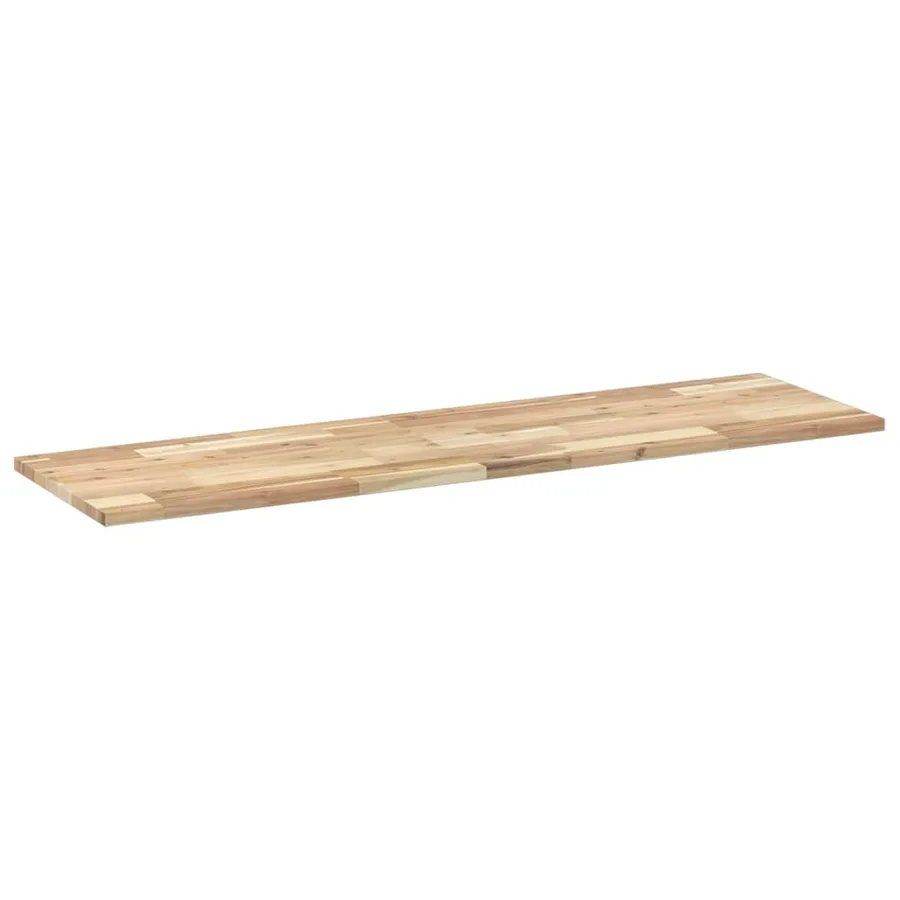 Étagères flottantes 2 pcs 120x40x2 cm acacia massif non traité - 3