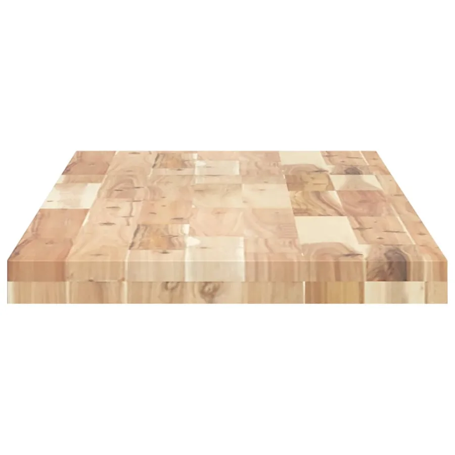 Étagères flottantes 4 pcs 120x40x4 cm acacia massif non traité - 5