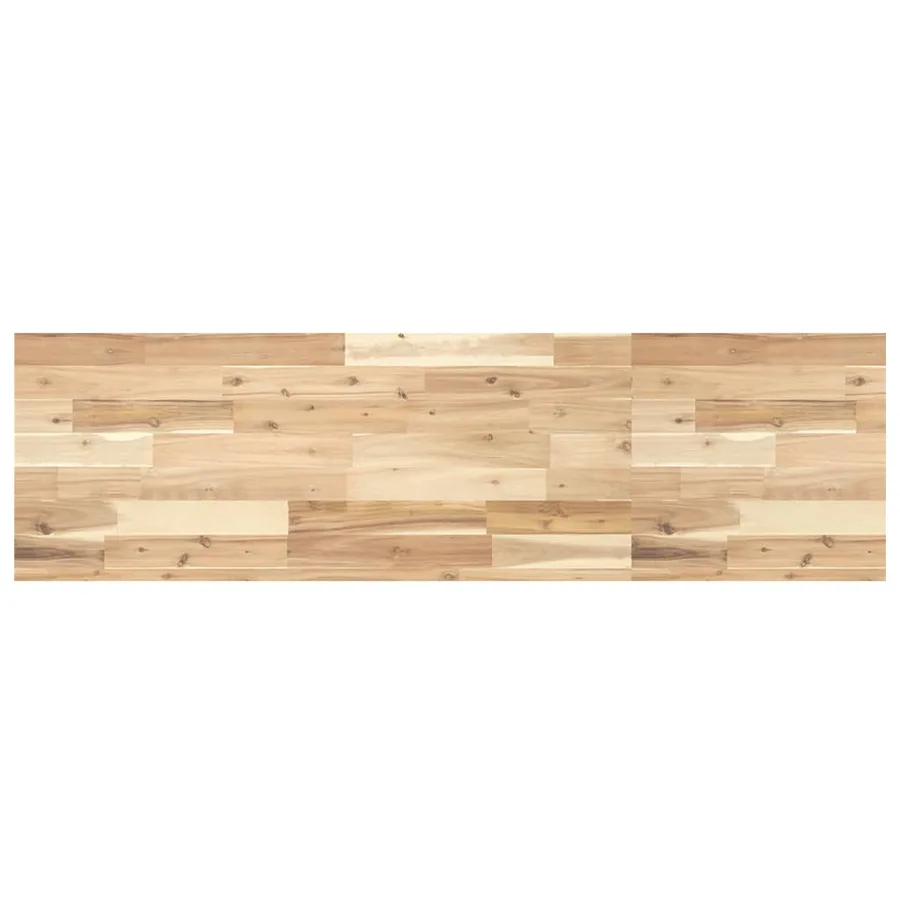 Étagères flottantes 4 pcs 120x40x4 cm acacia massif non traité - 7