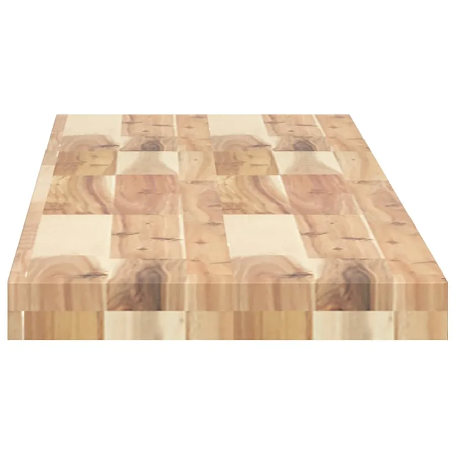 Étagères flottantes 3 pcs 140x30x4 cm acacia massif non traité - 5