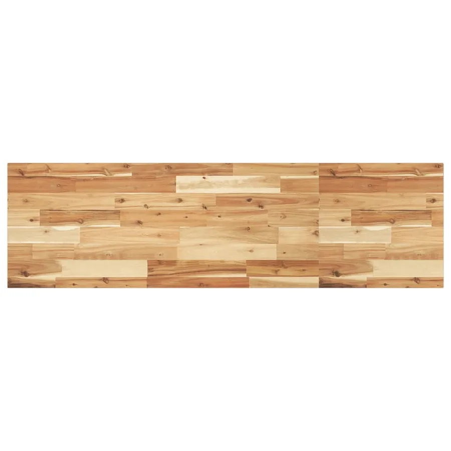 Étagères flottantes 4 pcs 160x40x2 cm acacia massif à l'huile - 7